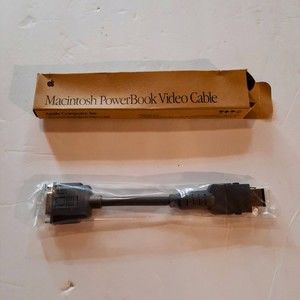 NEW Apple Macintosh PowerBook Video Cable 590-0831-A